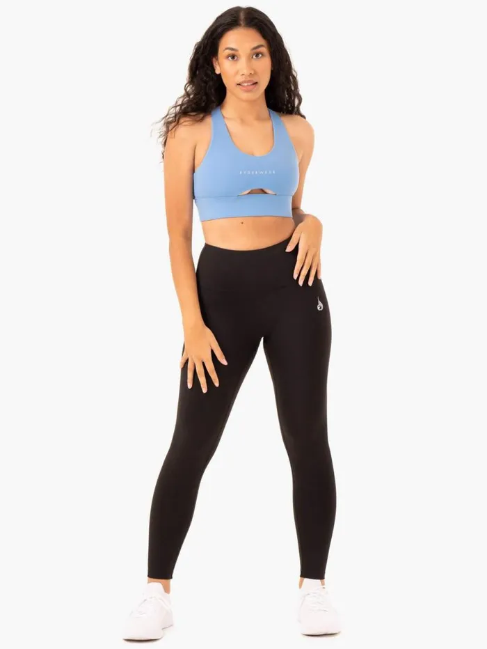 Sports Bras Womens Ryderwear Focus Contour Sports Bra Sky Blue