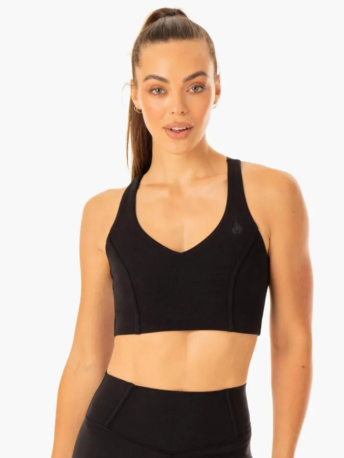 Sports Bras Womens Ryderwear Form Sports Bra Black