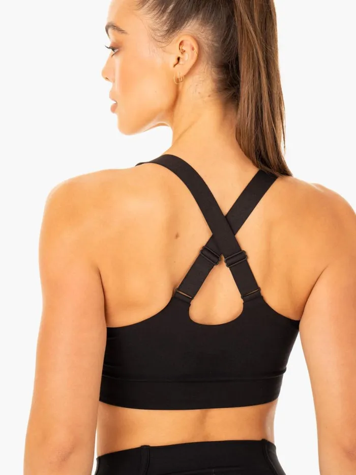 Sports Bras Womens Ryderwear Form Sports Bra Black