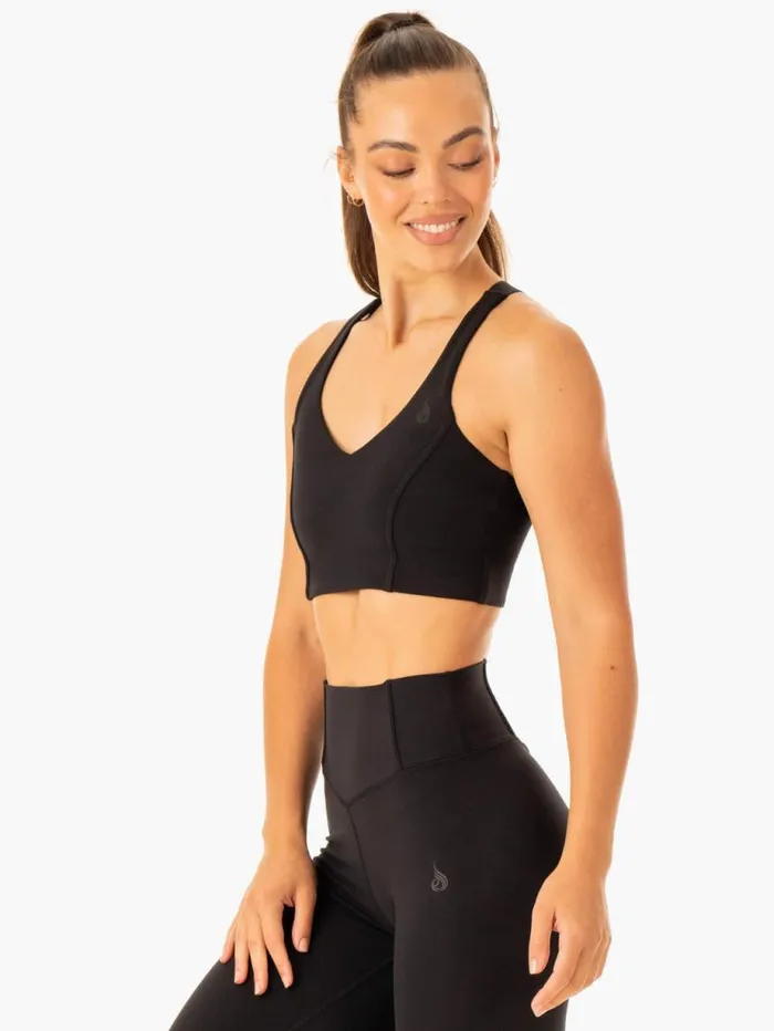 Sports Bras Womens Ryderwear Form Sports Bra Black