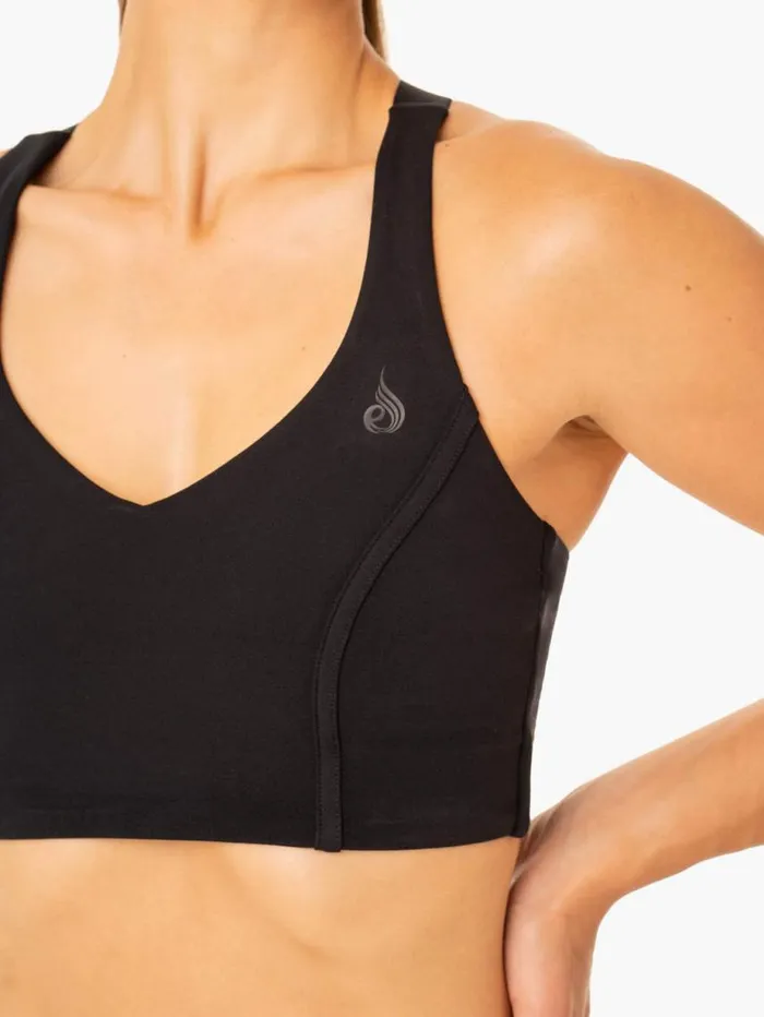 Sports Bras Womens Ryderwear Form Sports Bra Black