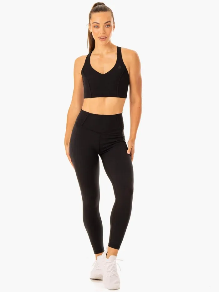 Sports Bras Womens Ryderwear Form Sports Bra Black