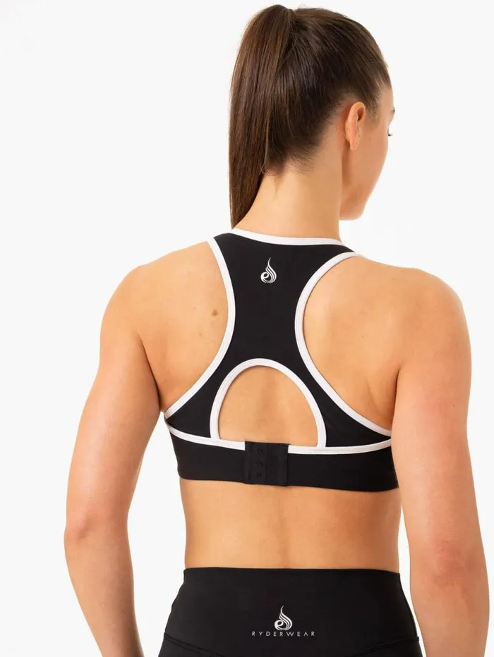 Sports Bras Womens Ryderwear Frequency High Impact Sports Bra Black