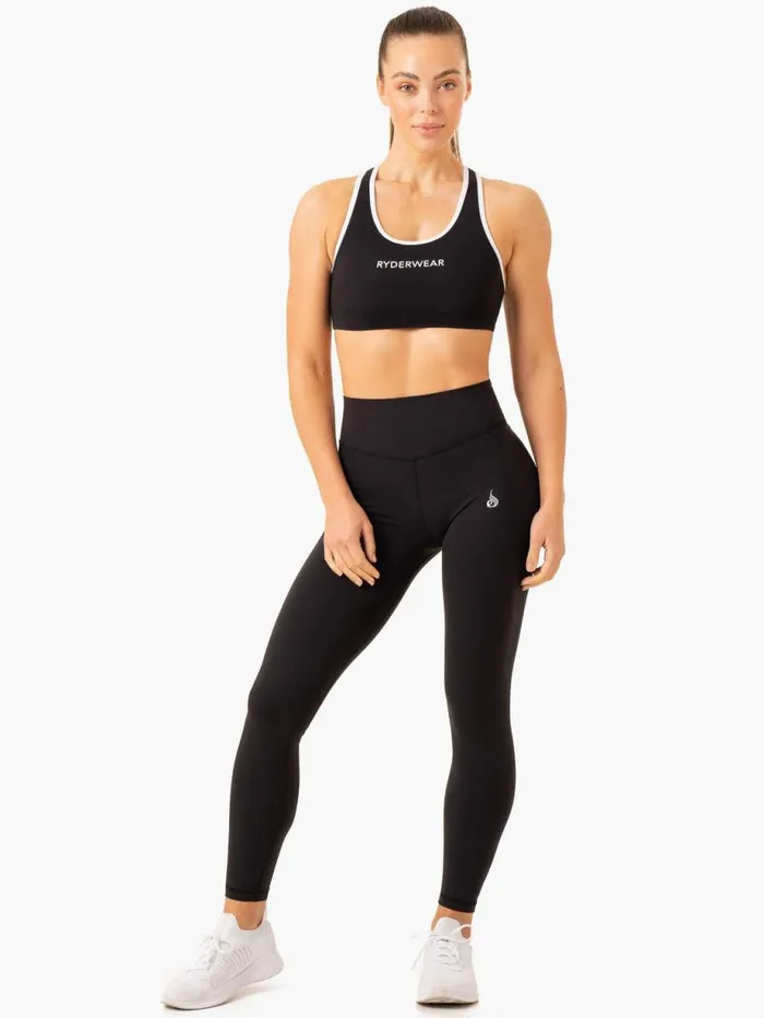 Sports Bras Womens Ryderwear Frequency High Impact Sports Bra Black