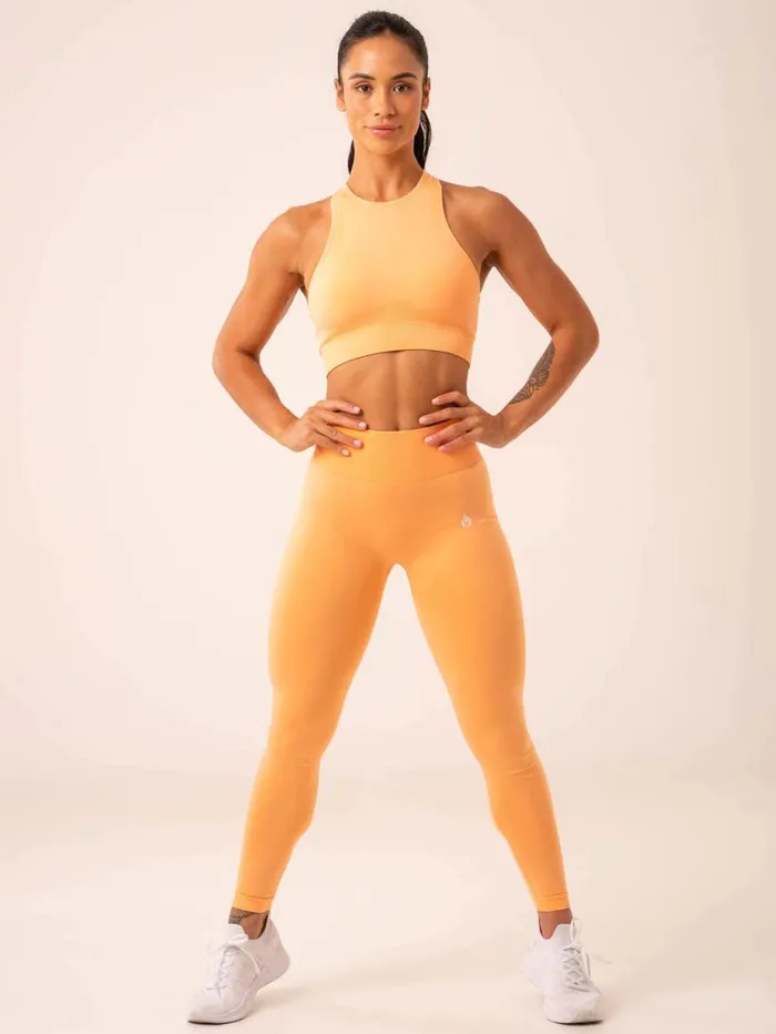 Sports Bras Womens Ryderwear Lift Seamless High Neck Sports Bra Mango
