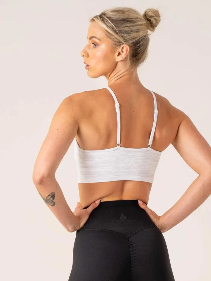 Sports Bras Womens Ryderwear Momentum Tank Bra Snow Grey Marl