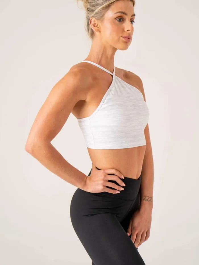 Sports Bras Womens Ryderwear Momentum Tank Bra Snow Grey Marl