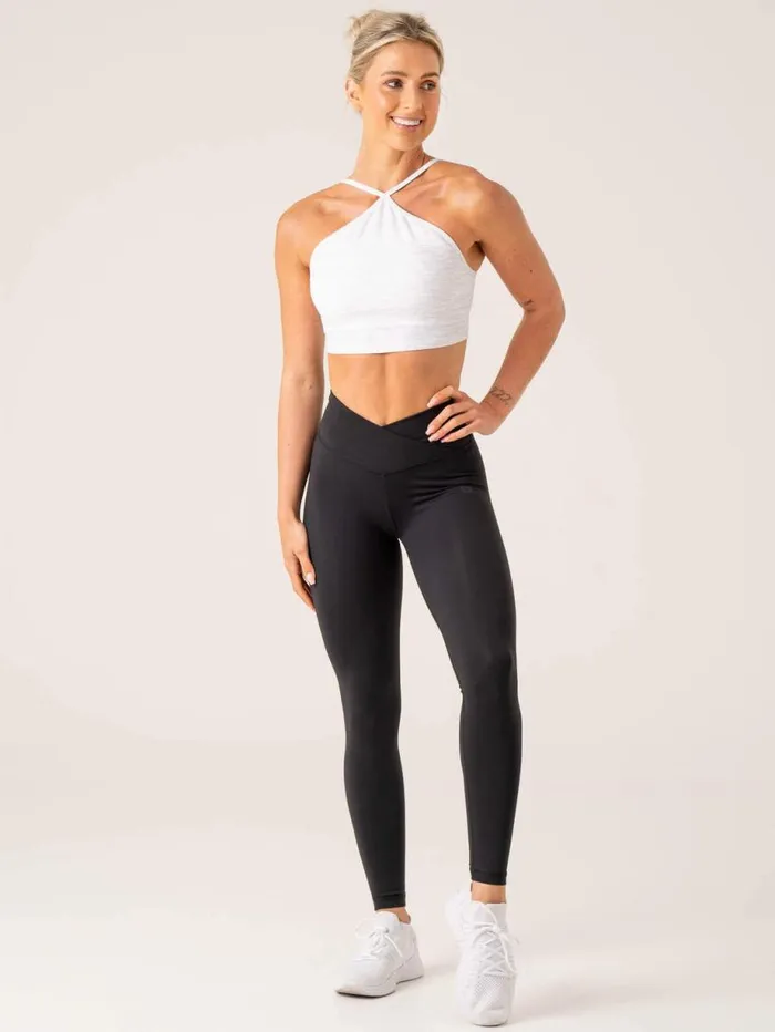 Sports Bras Womens Ryderwear Momentum Tank Bra Snow Grey Marl