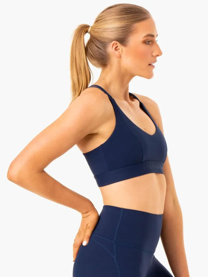 Sports Bras Womens Ryderwear NKD Align Sports Bra Navy