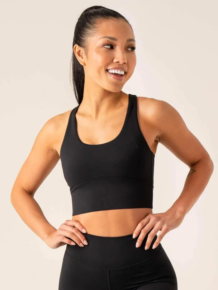Sports Bras Womens Ryderwear NKD Arch Sports Bra Black