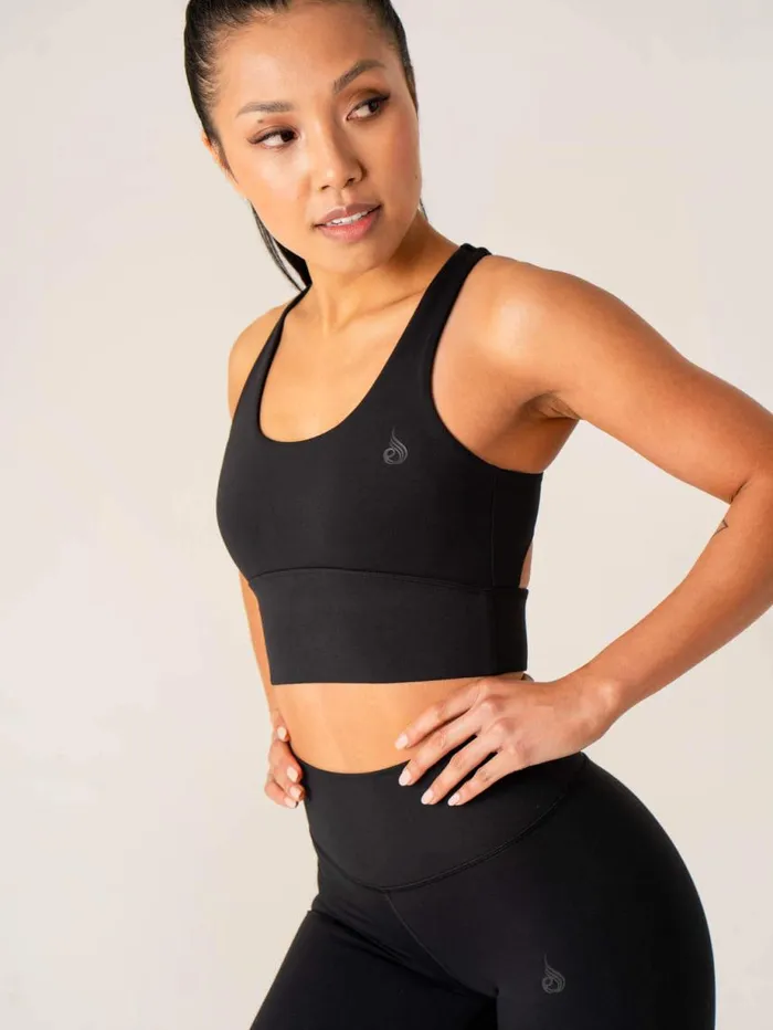 Sports Bras Womens Ryderwear NKD Arch Sports Bra Black