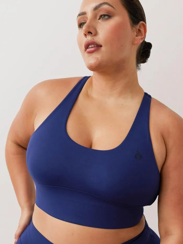 Sports Bras Womens Ryderwear NKD Arch Sports Bra Navy