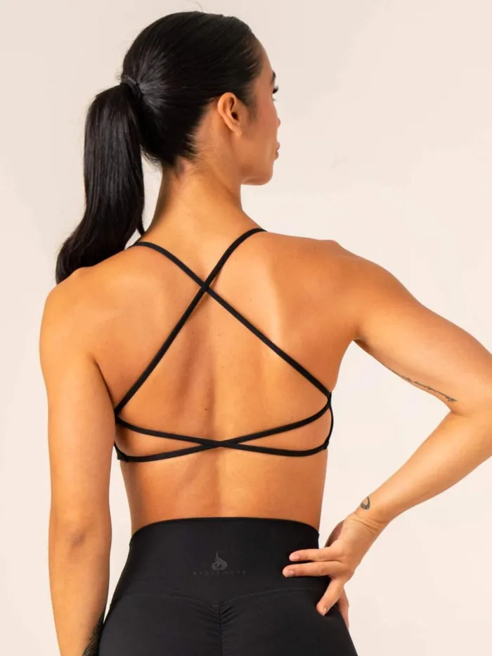 Sports Bras Womens Ryderwear NKD Embody Sports Crop Black