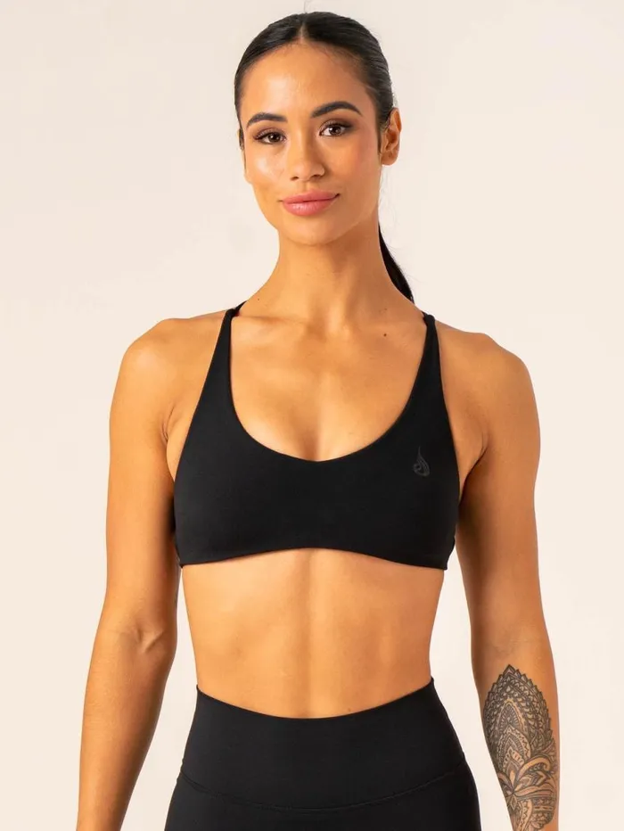 Sports Bras Womens Ryderwear NKD Embody Sports Crop Black