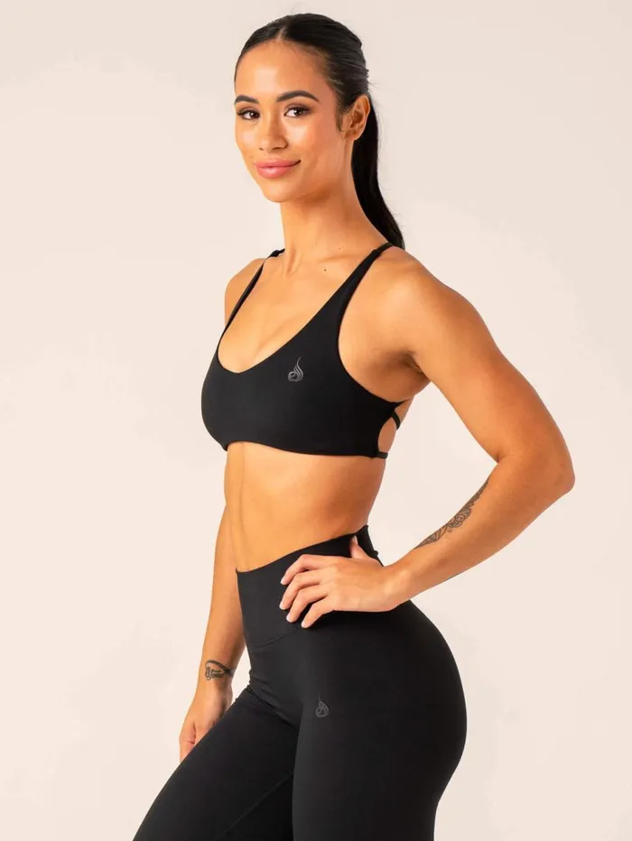 Sports Bras Womens Ryderwear NKD Embody Sports Crop Black