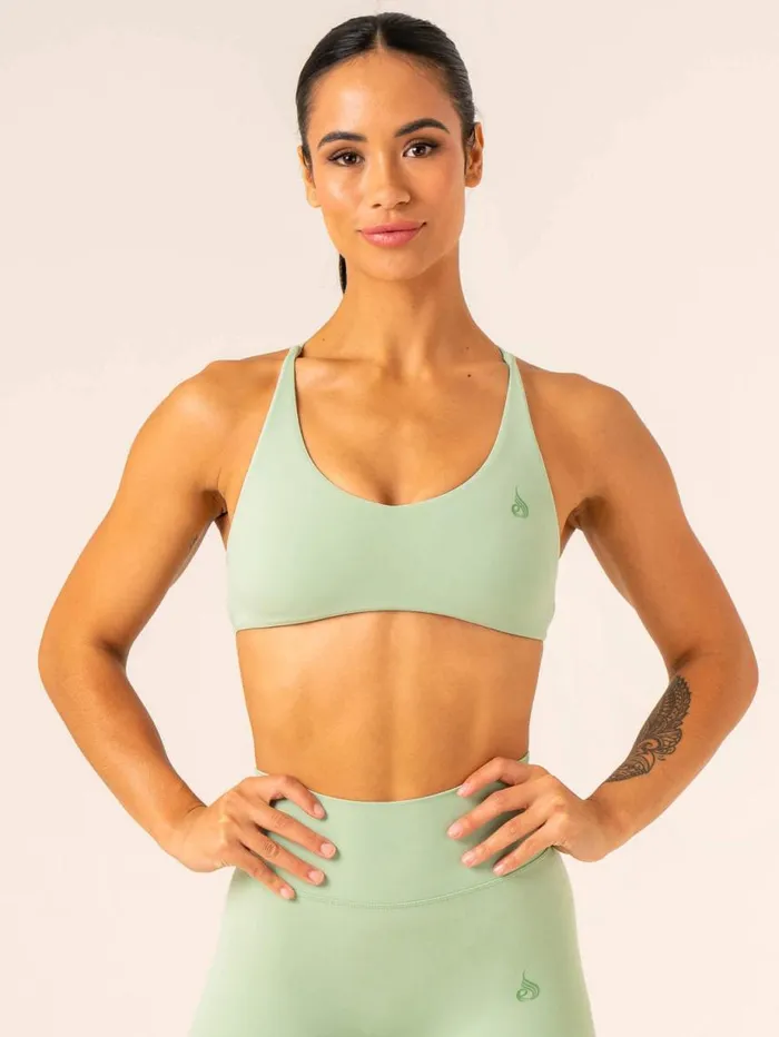 Sports Bras Womens Ryderwear NKD Embody Sports Crop Pistachio