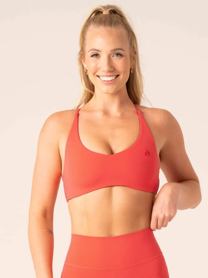 Sports Bras Womens Ryderwear NKD Embody Sports Crop Watermelon