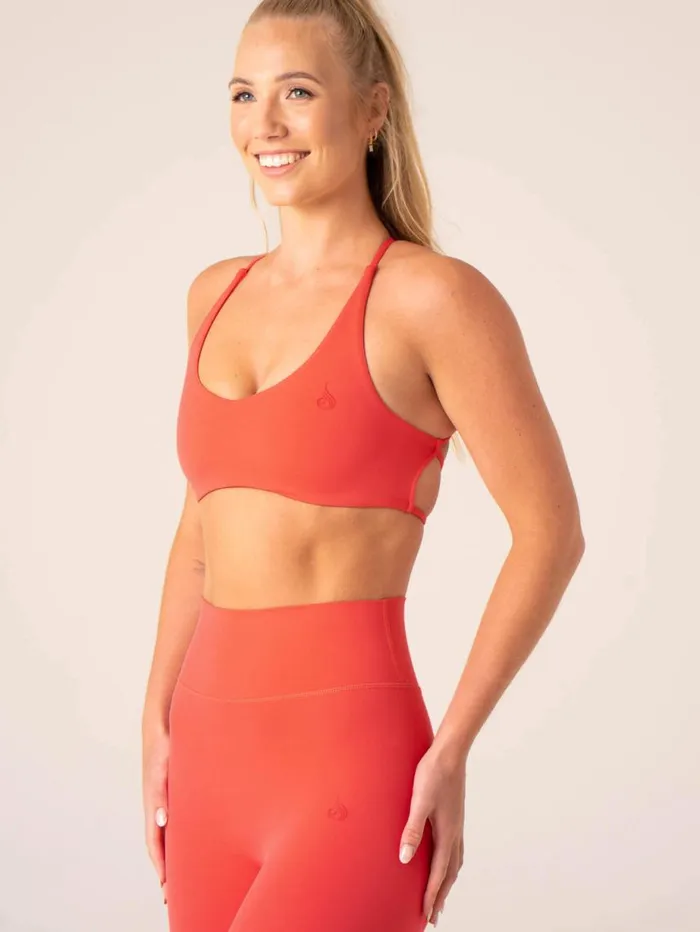 Sports Bras Womens Ryderwear NKD Embody Sports Crop Watermelon