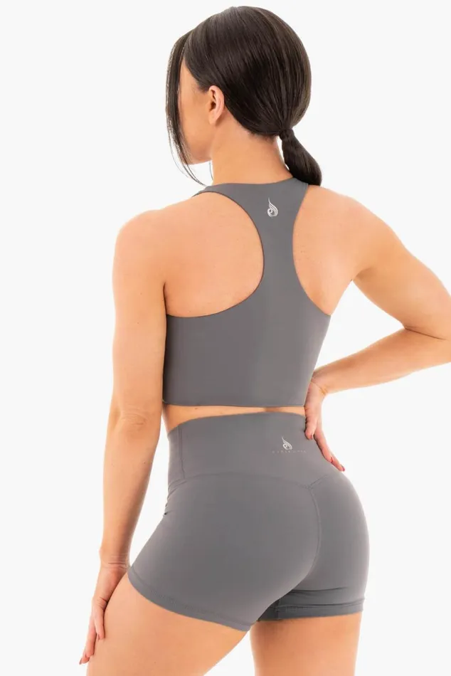 Sports Bras Womens Ryderwear NKD Sports Bra Charcoal