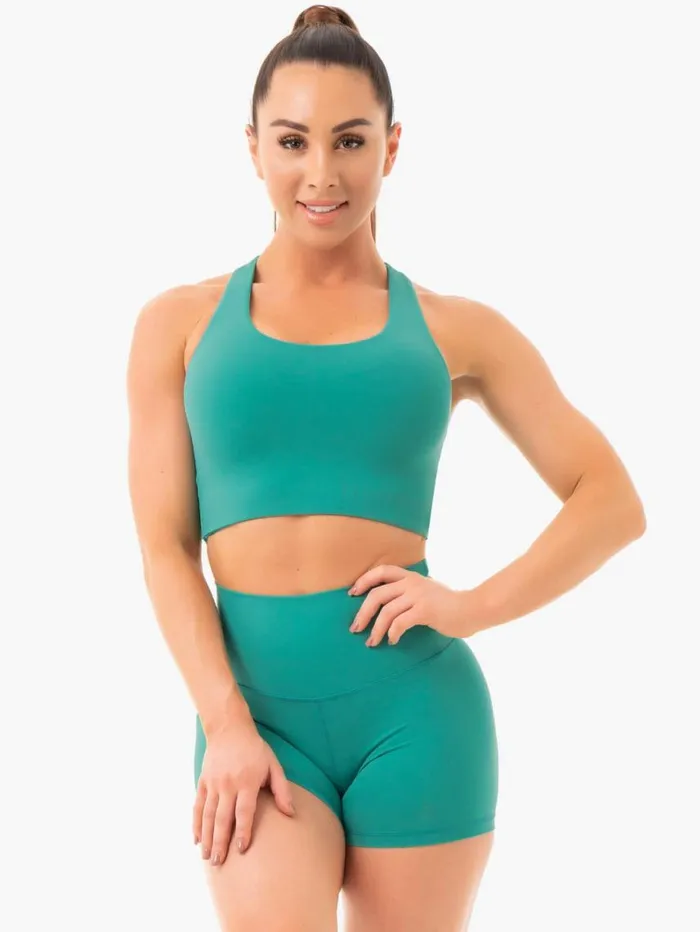 Sports Bras Womens Ryderwear NKD Sports Bra Turquoise
