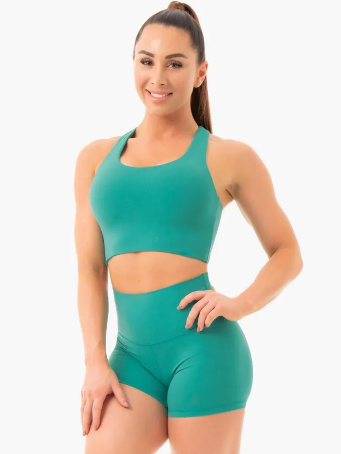 Sports Bras Womens Ryderwear NKD Sports Bra Turquoise