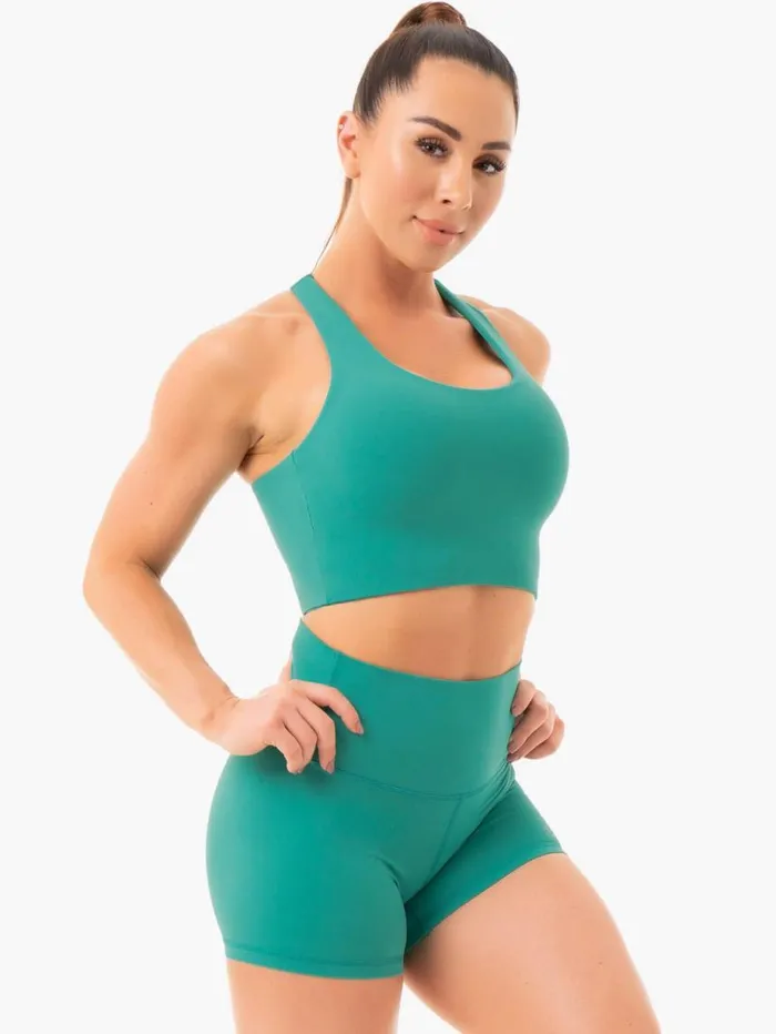Sports Bras Womens Ryderwear NKD Sports Bra Turquoise