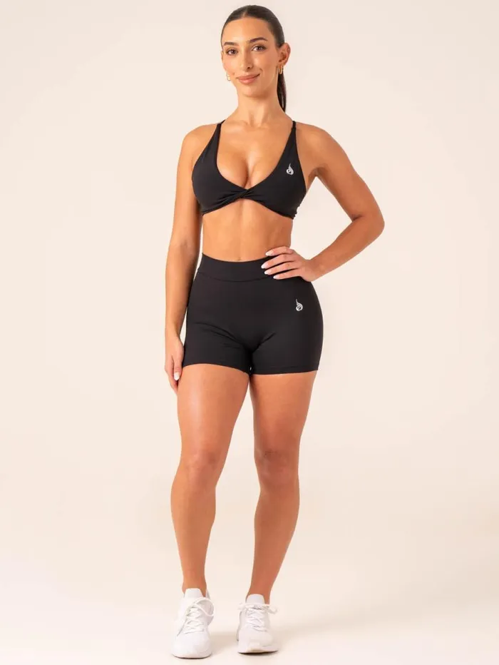 Sports Bras Womens Ryderwear NKD Twist Sports Bra Black