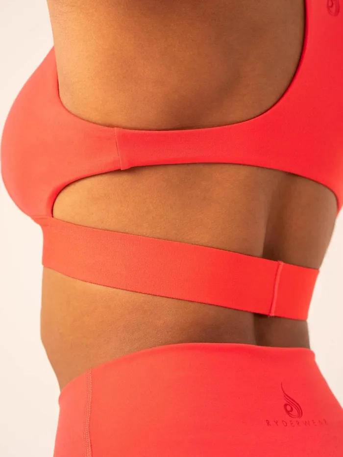 Sports Bras Womens Ryderwear Prime Sports Bra Watermelon