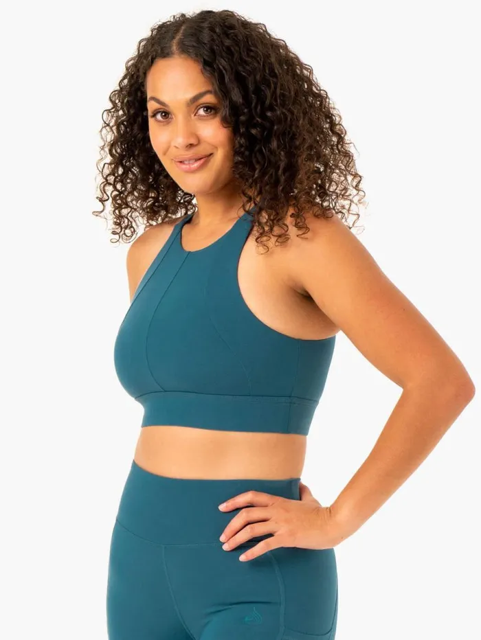 Sports Bras Womens Ryderwear Reset High Impact Sports Bra Teal