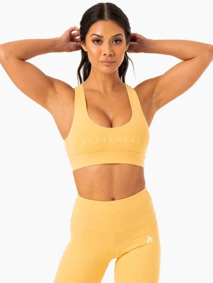 Sports Bras Womens Ryderwear Staples Cross Over Sports Bra Mango