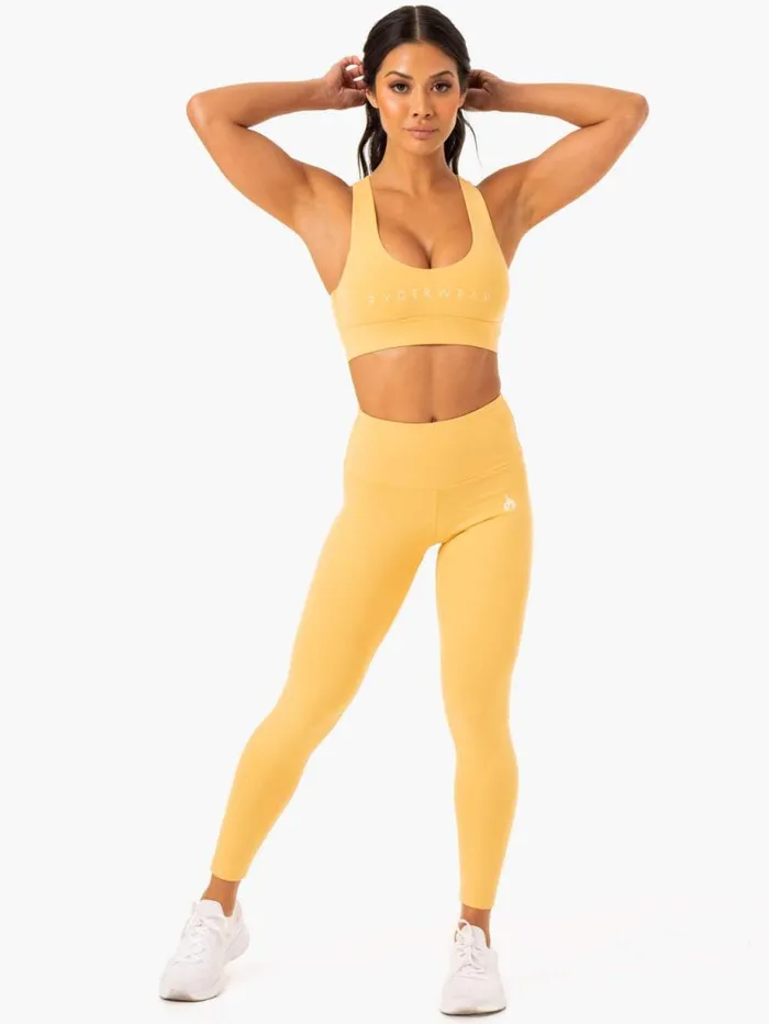 Sports Bras Womens Ryderwear Staples Cross Over Sports Bra Mango