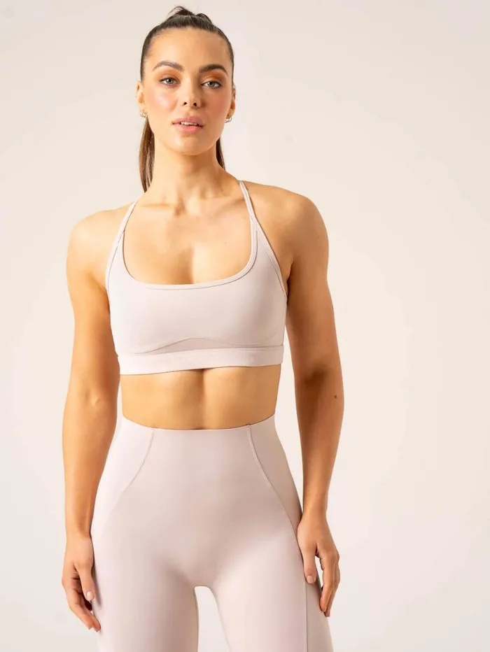 Sports Bras Womens Ryderwear Stride Sports Bra Chalk