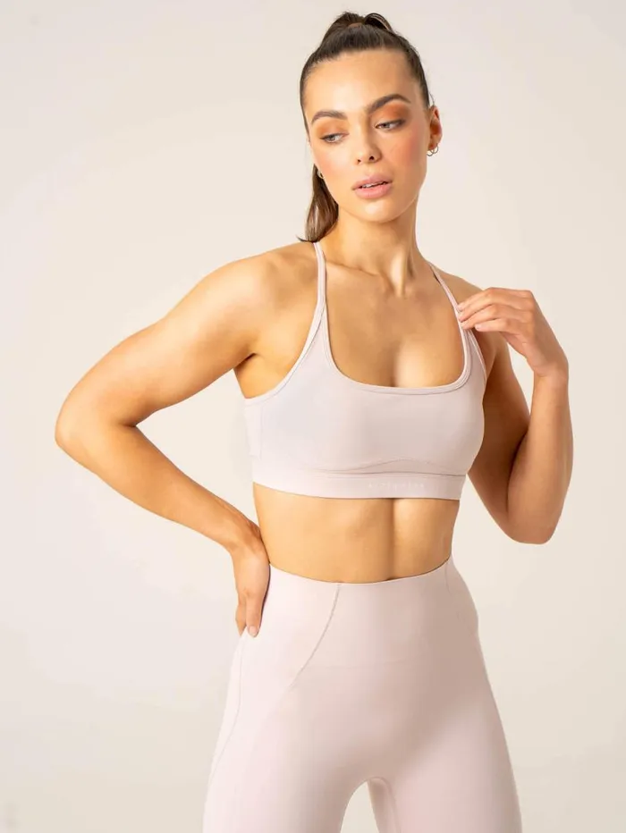 Sports Bras Womens Ryderwear Stride Sports Bra Chalk