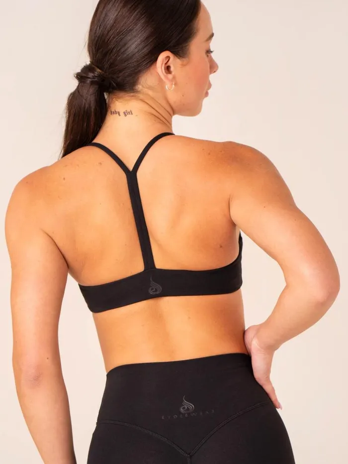 Sports Bras Womens Ryderwear Tempo Sports Bra Black