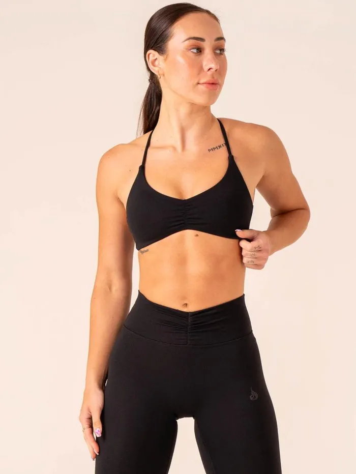 Sports Bras Womens Ryderwear Tempo Sports Bra Black