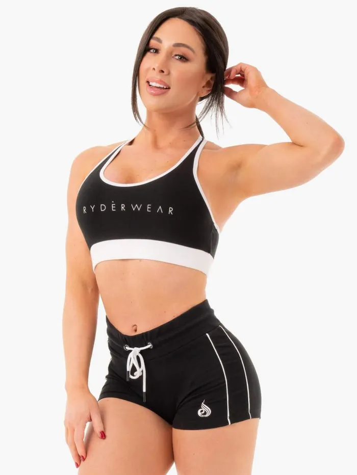 Sports Bras Womens Ryderwear Track Sports Bra Black