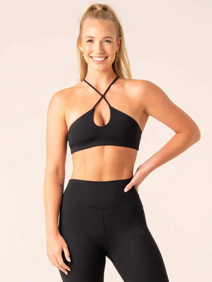 Sports Bras Womens Ryderwear Unstoppable Sports Bra Black