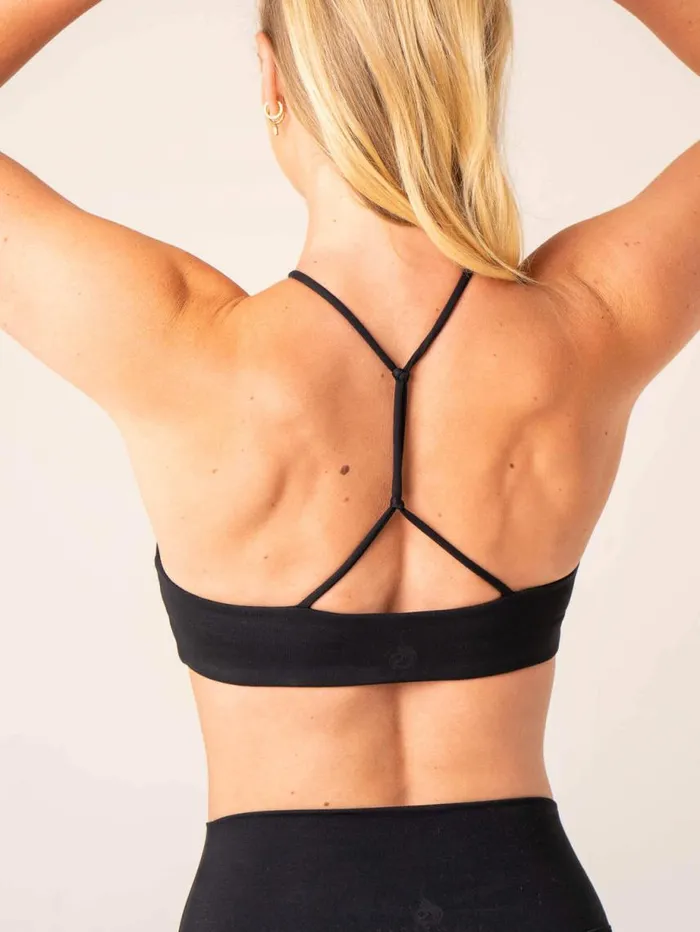 Sports Bras Womens Ryderwear Unstoppable Sports Bra Black