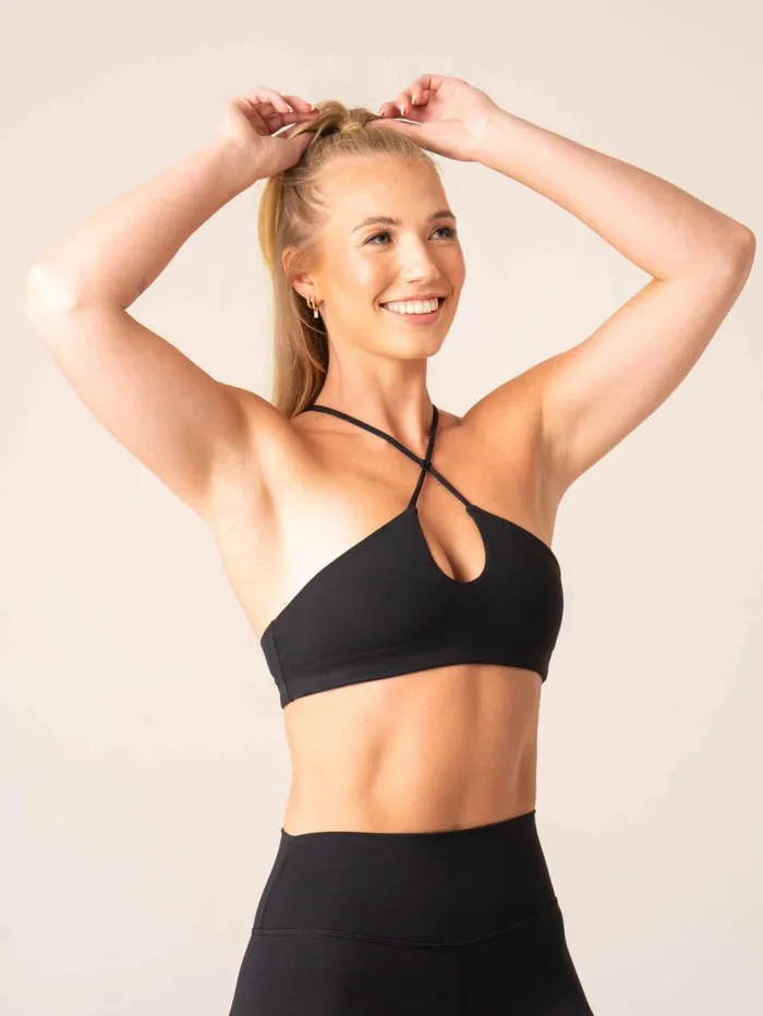 Sports Bras Womens Ryderwear Unstoppable Sports Bra Black