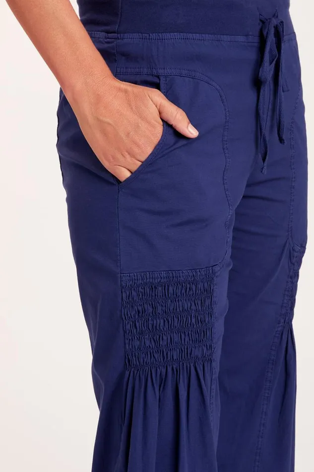 Sprightly Wide Leg Hague Blue Pigment Clothing XCVI Pants