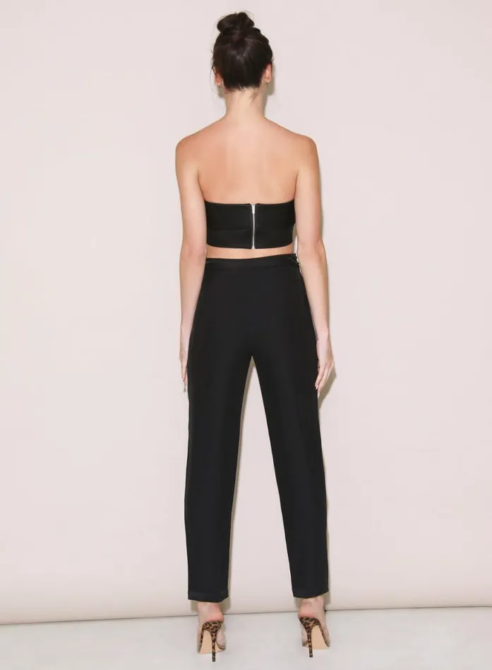 Strapless Bras Lingerie Fleur Du Mal Strapless Top Black