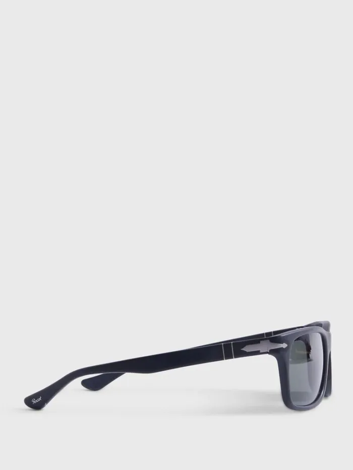 Sunglasses and Eyewear Mens Paul Stuart Persol Classic Havana Sunglasses With Green Lens Brown