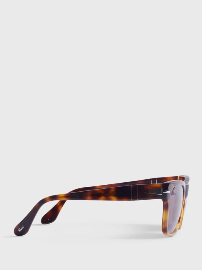 Sunglasses and Eyewear Mens Paul Stuart Persol Tortoise Frame With Polarized Lens Brown