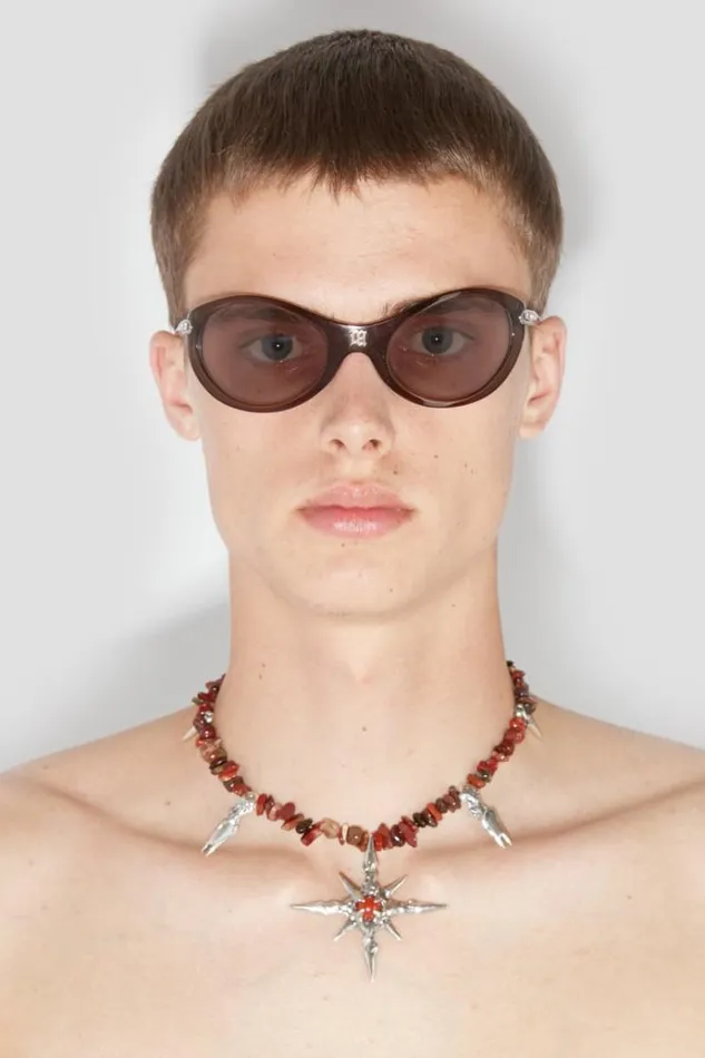 Sunglasses WomenMen MISBHV 2024 Goa Sunglasses Nude