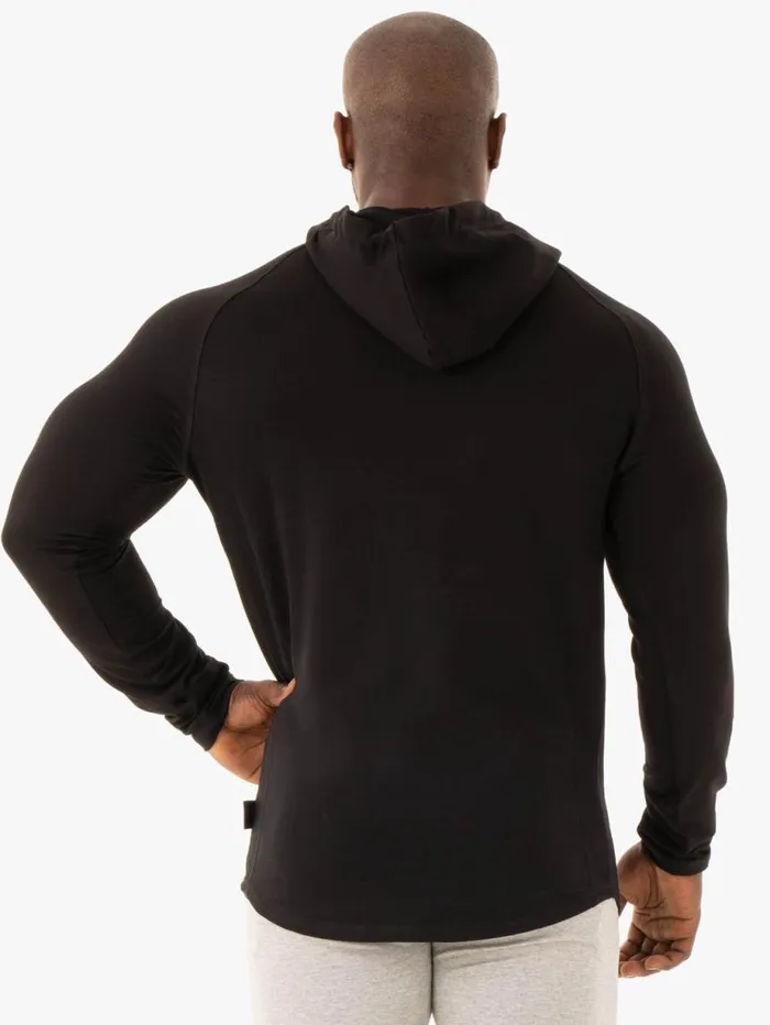 Sweaters and Hoodies Mens Ryderwear Base Pullover Jumper Black