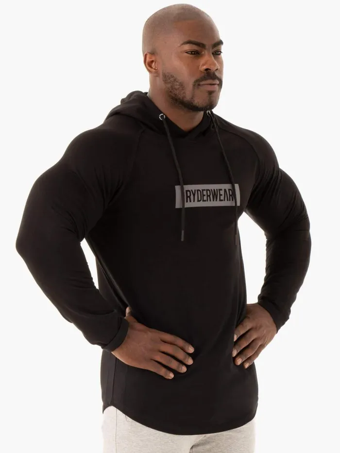 Sweaters and Hoodies Mens Ryderwear Base Pullover Jumper Black