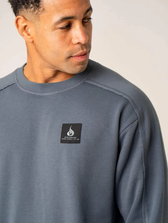 Sweaters and Hoodies Mens Ryderwear Dynamic Pullover Jumper Petrol