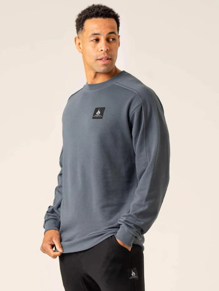 Sweaters and Hoodies Mens Ryderwear Dynamic Pullover Jumper Petrol