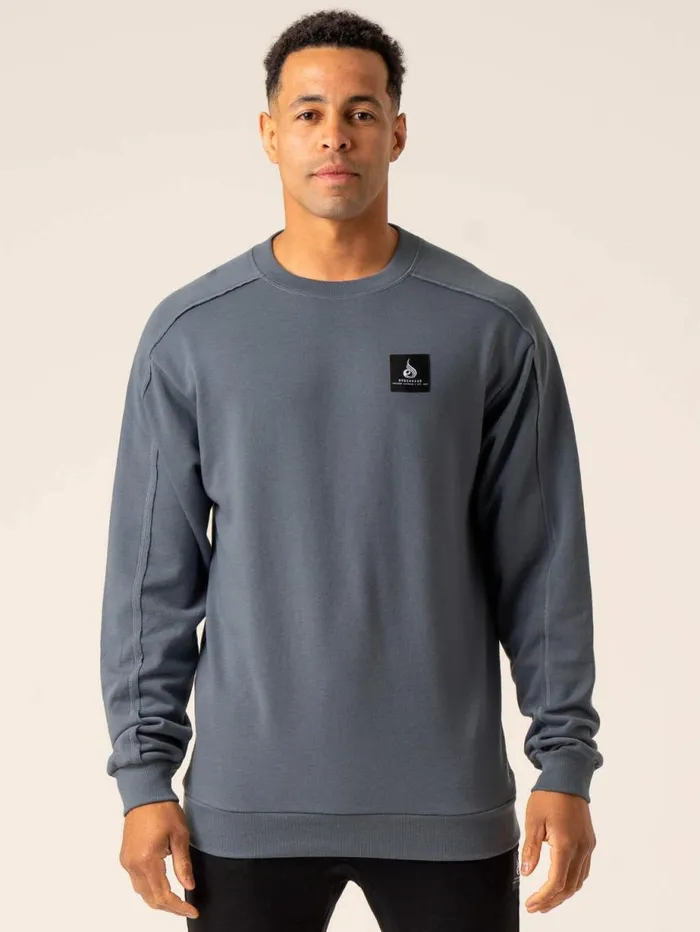 Sweaters and Hoodies Mens Ryderwear Dynamic Pullover Jumper Petrol