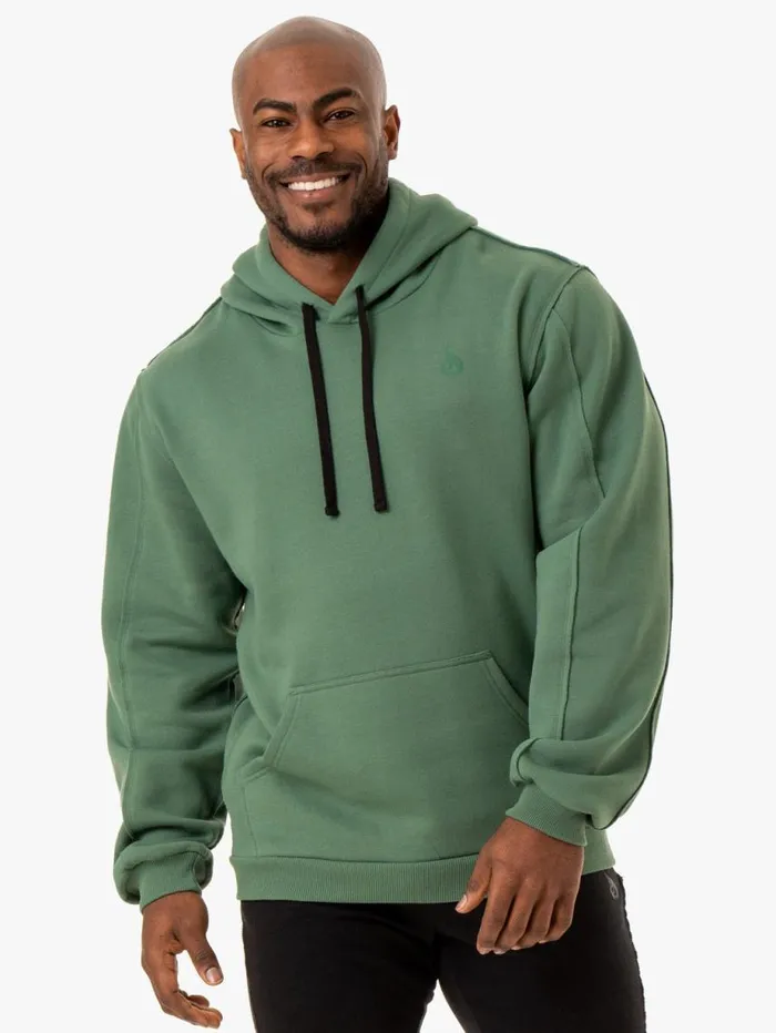 Sweaters and Hoodies Mens Ryderwear Force Pullover Hoodie Green